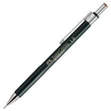 Μηχανικό Μολύβι Faber-Castell TK-Fine 9717 1,0mm Με Γόμα Κατάλληλο Για Σχέδιο Πράσινο  Μολύβια
