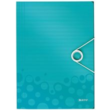 Ντοσιέ A4 Leitz PP Με Λάστιχο Ice Blue 4599-00-51  Ντοσιέ