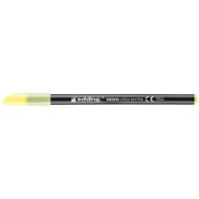 Μαρκαδόρος Edding 1200 Ανεξίτηλος Ψιλής Γραφής 0.5-1mm Pastel Κίτρινο  Μαρκαδόροι