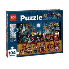 Apli Observation Puzzle Forest 104τμχ +Poster 18507  Παζλ Παιδικά