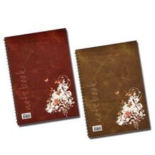 Τετράδιο Σπιράλ 17Χ25 Note Book 4 Θεμάτων  Τετράδια Σπιράλ
