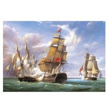 Παζλ Castorland 3000τμχ. Combat Between the French Frigate and English Vessel 92x68cm C-300037-2  Παζλ Ενηλίκων