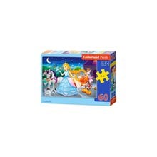 Παζλ Castorland 60 τμχ. Cinderella 32x23cm B-06908  Παζλ Παιδικά