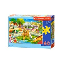 Παζλ Castorland 60 τμχ. Zoo Visit 32x23 B-066155  Παζλ Παιδικά