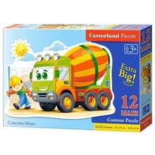 Παζλ Castorland 12 Maxi Concrete Mixer 47x33cm B-120086  Παζλ Ενηλίκων