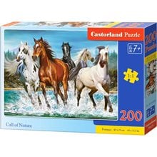 Παζλ Castorland 200τμχ. Call of Nature 40x29cm B-222056  Παζλ Παιδικά