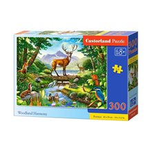 Παζλ Castorland 300τμχ 40x29cm Woodland Harmony  Παζλ Παιδικά