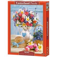 Παζλ Castorland 500 τμχ. Spring in Flower Pot 47x33cm B-53520  Παζλ Ενηλίκων