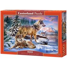 Παζλ Castorland 500 τμχ. Wolfish Wonderland 47x33cm B-53049  Παζλ Ενηλίκων