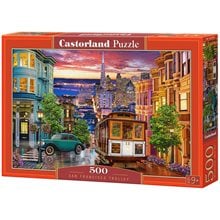 Παζλ Castorland 500 τμχ. San Francisco Trolley 47x33cm B-53391  Παζλ Ενηλίκων