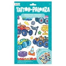 Tattoo Palooza Temporary Monster Trucks 3Φ 176-015  sticker - Albums