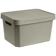 Κουτί Αποθήκευσης Πλαστικό Με Καπάκι Cyclops 4.5L 26x17.5x12.3cm Πράσινο  Κουτιά Αποθήκευσης