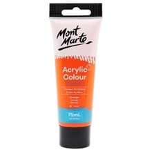 Ακρυλικό Mont Marte 75ml Studio Acrylic 07 Orange  Ακρυλικά Χρώματα Ζωγραφικής