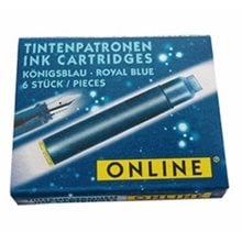Μελάνι Online Αμπούλες Πένας Royal Blue 5Τεμ.  Πένες