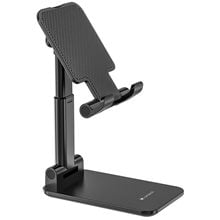 LAMTECH 2IN1 FOLDING DESKTOP STAND FOR SMARTPHONES AND TABLETS BLACK  Βάσεις Στήριξης