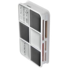 LAMTECH MULTI CARD READER BLACK SILVER  Card Readers