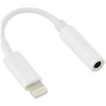 LAMTECH LIGHTNING ADAPTER CABLE AUDIO JACK 3,5MM WHITE  Φορτιστές - Καλώδια