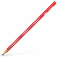Μολύβι Τριγωνικό Faber Castell Sparkle Κόκκινο  Μολύβια
