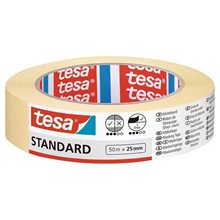 Ταινία Μασκαρίσματος Tesa Standard Μπεζ 25mmX50m  Κολλητικές ταινίες