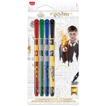 Μαρκαδόροι Graph Peps Medium 4τμχ. Maped Harry Potter  Μαρκαδόροι Διάφοροι