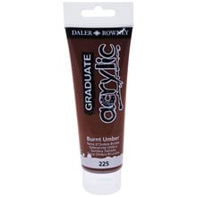 Ακρυλικό Χρώμα Daller Rowney 120ml 225 Burnt Umber 123120225  Ακρυλικά Χρώματα Ζωγραφικής