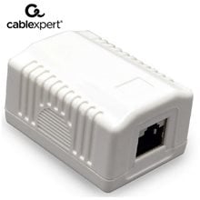 CABLEXPERT CAT5E FTP SINGLE PORT SURFACE MOUNT BOX  Καλώδια/Filters