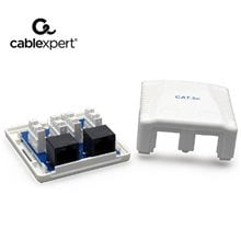 CABLEXPERT CAT5E UTP 2-PORT SURFACE MOUNT BOX  Καλώδια/Filters