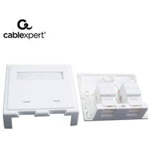 CABLEXPERT TWO JACKS SYRFACE MOUNT BOX WITH CAT5e KEYSTONE JACKS  Καλώδια/Filters