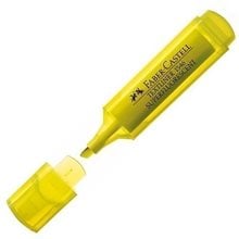 Μαρκάδορος Υπογράμμισης Faber-Castell Κίτρινος 154607  Μαρκαδόροι