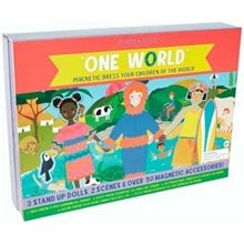 Μαγνητικό Κούτι Floss & Rock One World Dress Up Characters 43P6379  Προσχολικά - Μαγνητικά