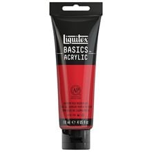 Liquitex 118 ml Basics Acrylic 151 Cadmium Red Medium Hue  Ακρυλικά Χρώματα Ζωγραφικής
