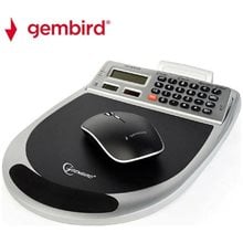 GEMBIRD USB COMBO MOUSE PAD WITH BUILT-IN 3 PORT HUB, MEMORY CARD READER, CALCULATOR AND THERMOMETER  Mousepads