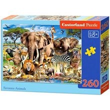 Παζλ Castorland 260τμχ Savanna Animals B-27545-1  Παζλ Παιδικά