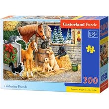 Παζλ Castorland 300τμχ. Gathering Friends 40x29cm B-030255  Παζλ Παιδικά