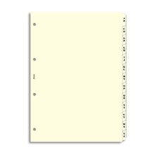 Αντ/Κα Filofax A4 A-Z Index Cream Κωδ.291667  Ημερολόγια