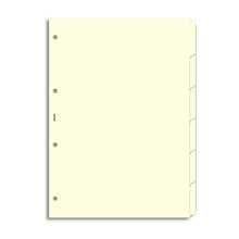 Αντ/κα Filofax A4 Διαχωριστικό Κενό Κρεμ  Ημερολόγια