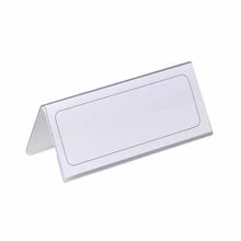 Πίνακας Όψεως Durable No8050 63/126x150 mm  Σήμανση - Επιγραφές