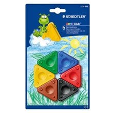 Crayon Wax Staedtler Noris 6Pcs 2230BK6  Κηρομπογιές