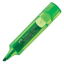 Μαρκαδόρος Υπογράμμισης Faber-Castell Πράσινος 154663  Μαρκαδόροι