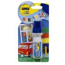 Χρώμα Για Γυαλί UHU Window Deco 25ml 10990  Χρώματα για γυαλί