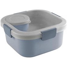 Δοχείο Φαγητού Διπλό Sunware Lunch Kit Μπλε 1.4 Lt  Σετ Φαγητού