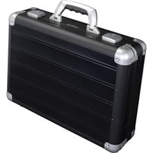 Χαρτοφύλακας Αλουμινίου Alumaxx Venture με θήκη Laptop 15.6'' Μαύρο Ματ  Φάκελοι μεταφοράς - Χαρτοφύλακες