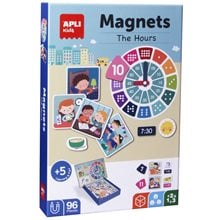 Apli Magnetic Set The Hours 96 τμχ 18573  Προσχολικά - Μαγνητικά