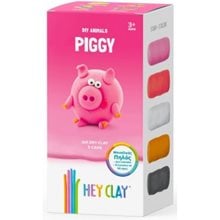 Κατασκευές Με Πηλό Hey Clay Piggy 3+  Παιδικός Πηλός - Playdoh