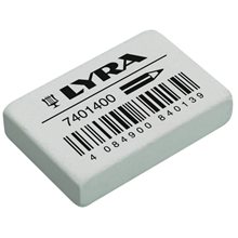 Γόμα Lyra Γκρι 38x25χ9mm  Γόμες