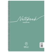 Τετράδιο Σπιράλ 17x25 Salko Notebook Natura 4Θεμ.120φυλ.  Τετράδια Σπιράλ