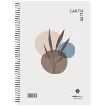 Τετράδιο Σπιράλ 17x25 Salko Earth Life 3 Θέμ. 90 Φυλ.  Τετράδια Σπιράλ
