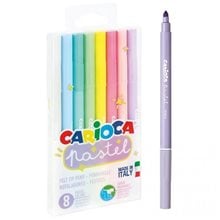 Μαρκαδόροι Carioca Παστέλ 8τμχ.  Σετ Μαρκαδόρων Ζωγραφικής
