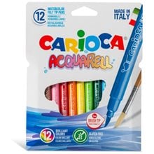 Μαρκαδόροι Carioca Acquarell 12pcs  Μαρκάδοροι Χονδρής Γραφής