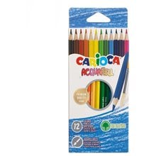 Ξυλομπογίες Carioca Acquarell 12τμχ.  Ξυλομπογιές